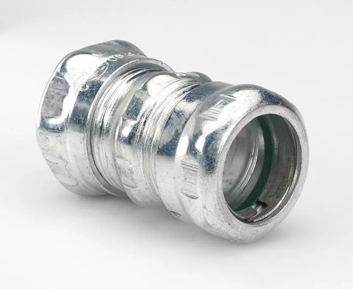 BRIDGEPORT 261-SRT 3/4 inches Steel Screw-on Raintight EMT Coupling