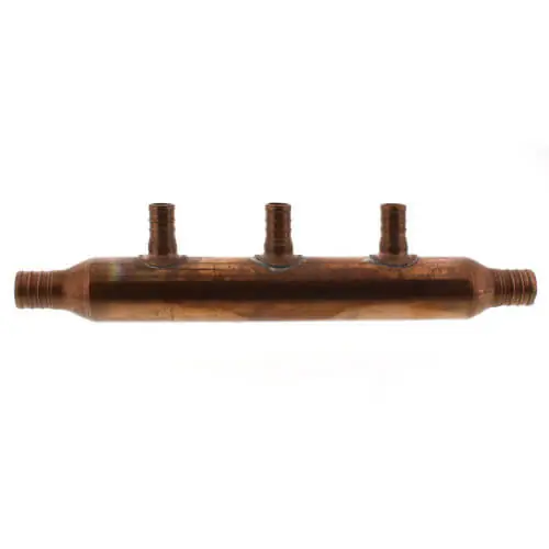 Sioux Chief 672X0399 Copper Manifold 1 inches 3 outlets