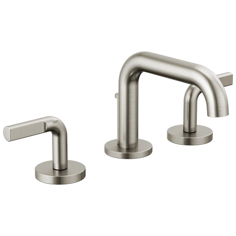 Brizo 65334LF-NKLHP Litze Widespread Lavatory Faucet with Low Spout - Less Handles 1.5 GPM