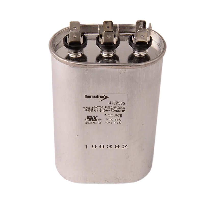 DIVERSITECH 4JJ7535 Motor Run Capacitor 35+7.5uf 440V