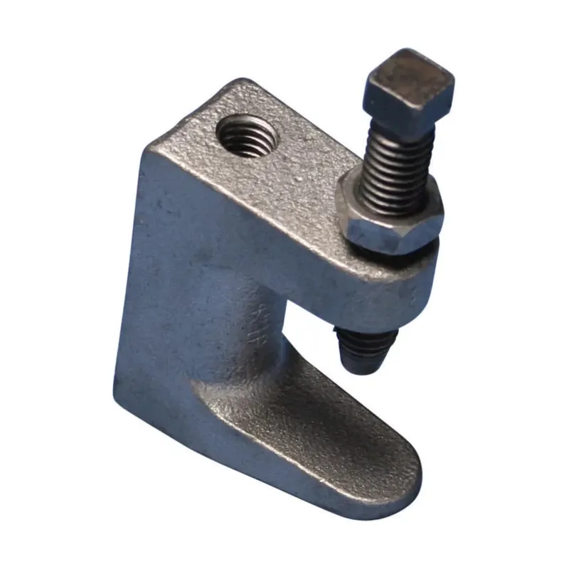 Erico 3100037PL Universal Beam Clamp Thick Flange 3/8 inches Rod