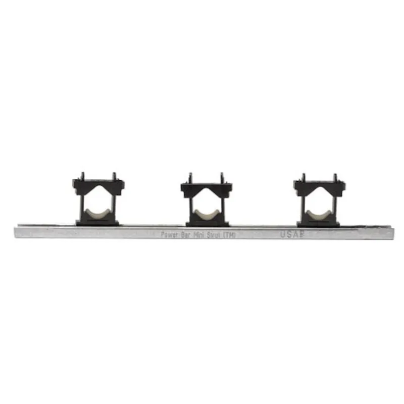 Sioux Chief 523-3MSS3 PowerBar Heavy Duty Mini Strut (1) Short Bracket (3) TouchDown Clamps