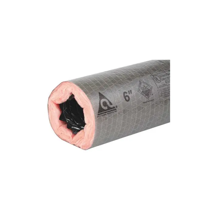 ATCO RUBBER PRODUCTS 17802512 Flexible Duct 8 R-Value 25 FT