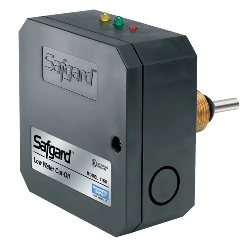 HYDROLEVEL 1150 / 45-1150 Safgard 1150 Low Water Cutoff w/ Auto Reset & Burner Circuit Test Button -120V
