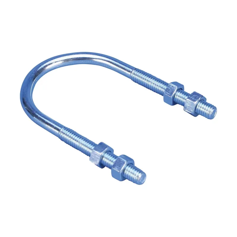 Erico 150M0200EG Standard U-Bolt 2 inches Pipe 2.375 inches OD 3/8 inches Rod