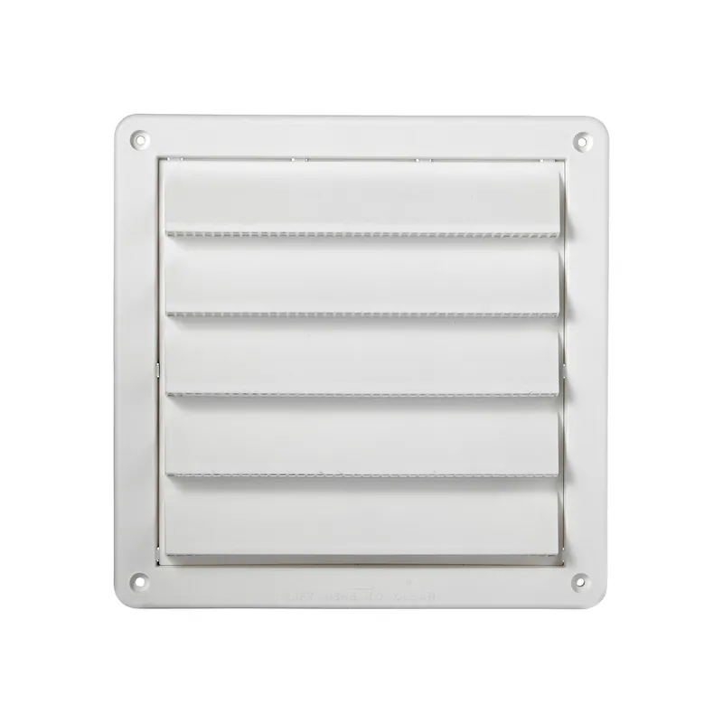 Lambro Industries 608W Air Intake Louver Vent 8 inches