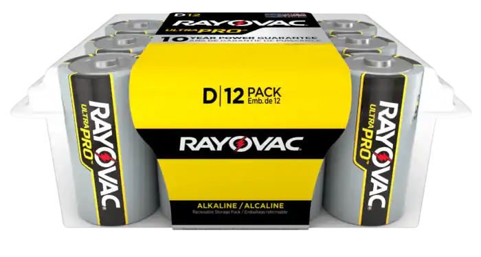 RAYOVAC AL-D Rayovac AL-D Ultra Pro D Batteries