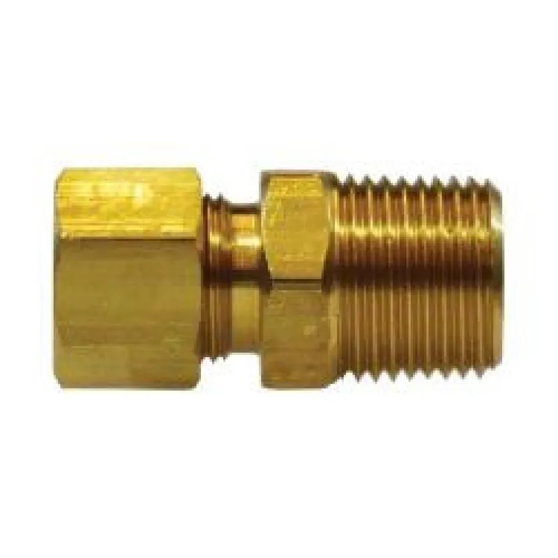 Midland Industries 18184L Adapter 5/16 X 1/4 Comp X MIP
