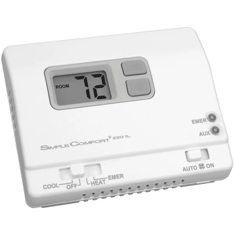 ICM CONTROLS SC2201L Non-Programmable SimpleComfort Thermostat 2 Heat/1 Cool Heat Pump Only REPLACED BY SC5811