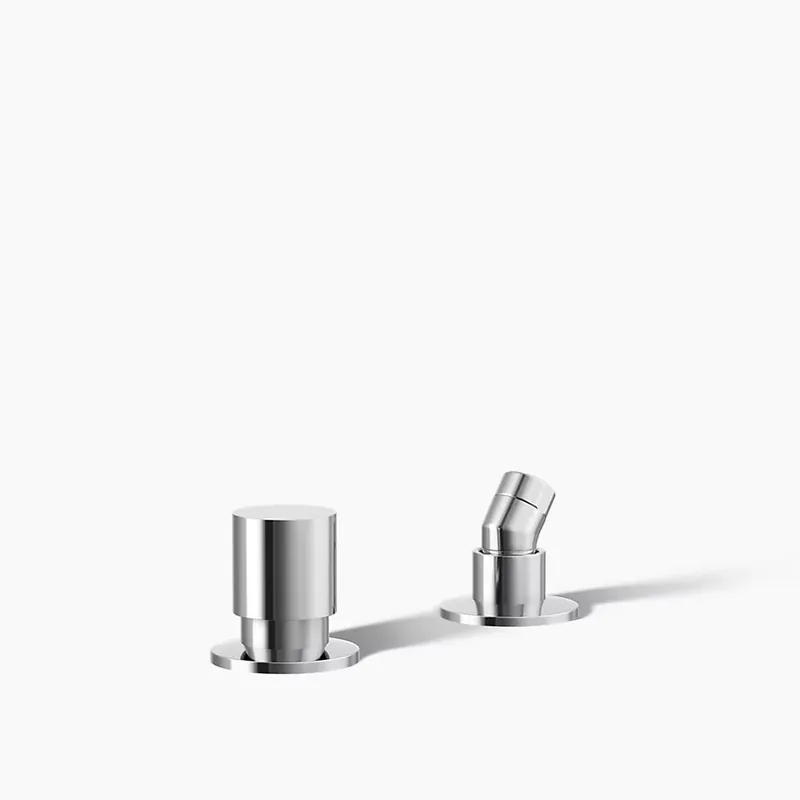 Kohler K-77989-CP Components Deck-Mount Handshower Holder and Two-Way Diverter Valve