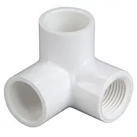 NIBCO 414-101 3/4x3/4x1/2 Red.Side Out SxsxF