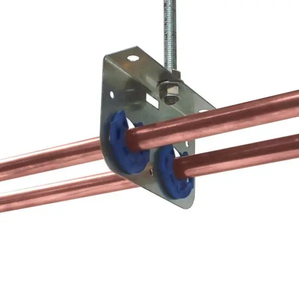 HOLDRITE 121-O Galvanized Steel Triple Pipe Bracket 1/2 Inches 3/4 Inches 1 Inches Replacement MPN
