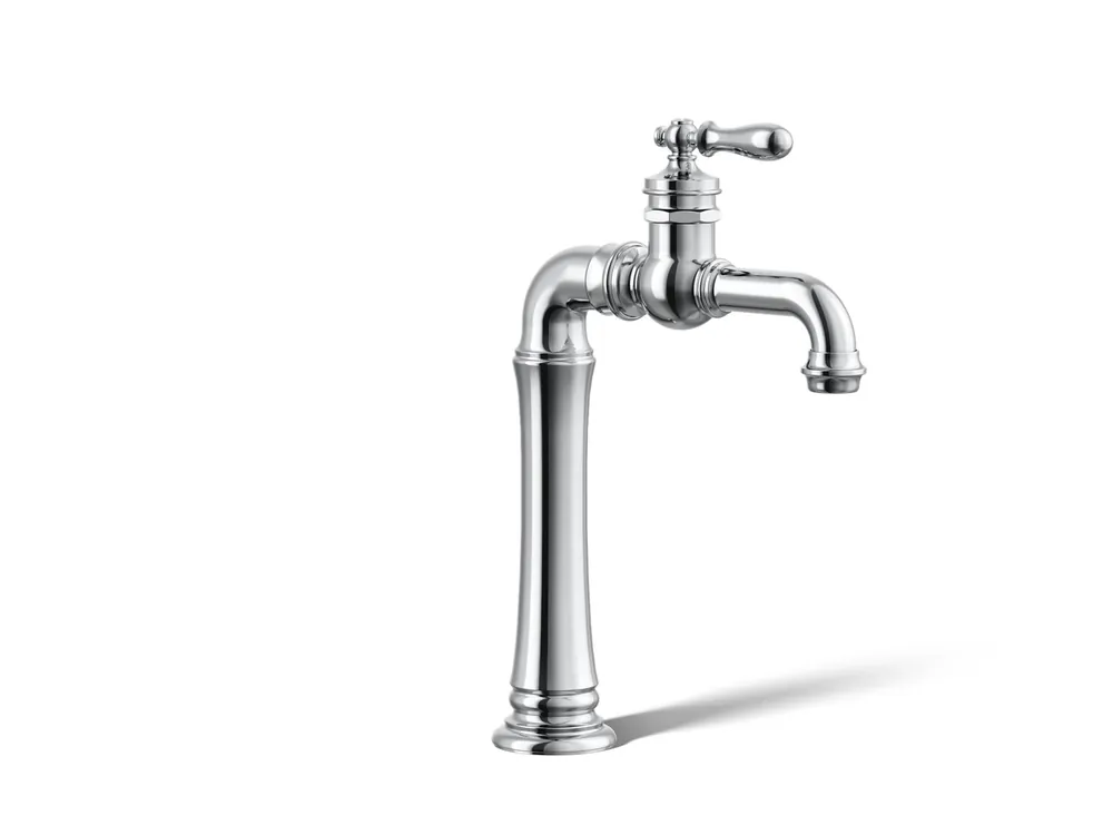 KOHLER K-72763-9M-CP Artifacts Gentleman's Bathroom Sink Faucet 1.2 gpm