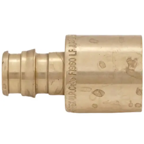 Uponor Wirsbo Q4513850 ProPEX x 1/2 Inches Female Sweat Copper Pipe Adapter