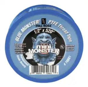 Mill-Rose 70663 Monster Roll PTFE Thread Seal Tape 3/4-Inch x 520-Inch