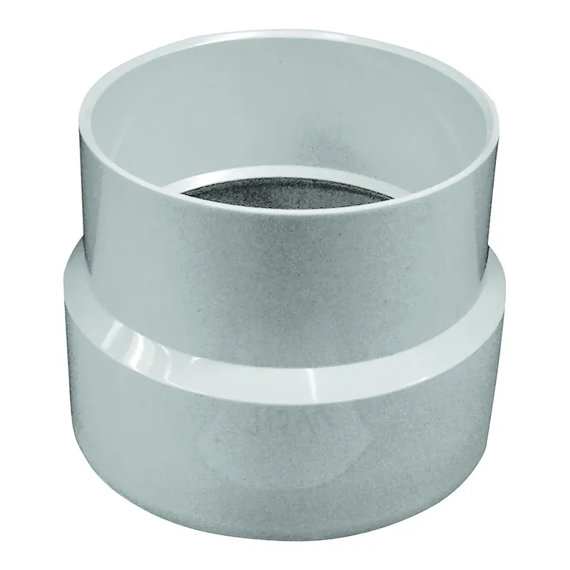 CHARLOTTE PIPE PVC 00117 1000 Adapter Coupling 4-in x 4-in
