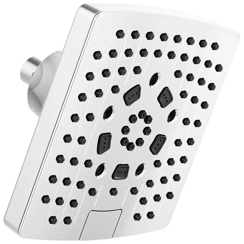Brizo 87406-PC-2.5 H2Okinetic Multi-Function Wall Mount Shower Head 2.5 GPM