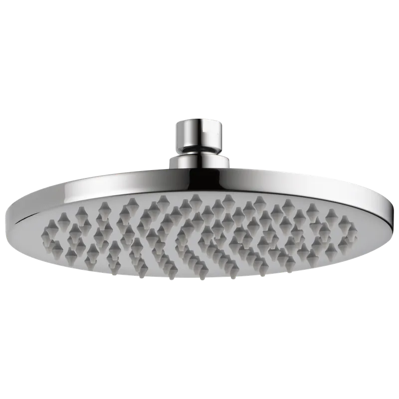 Brizo 81375-PC 8 Inches Linear Round Single-Function Raincan Shower Head - 2.5 GPM
