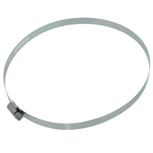 FRENCO 128-300 Stainless Steel Worm Gear Hose Clamp 6-1/2 inches to 8-1/2 inches