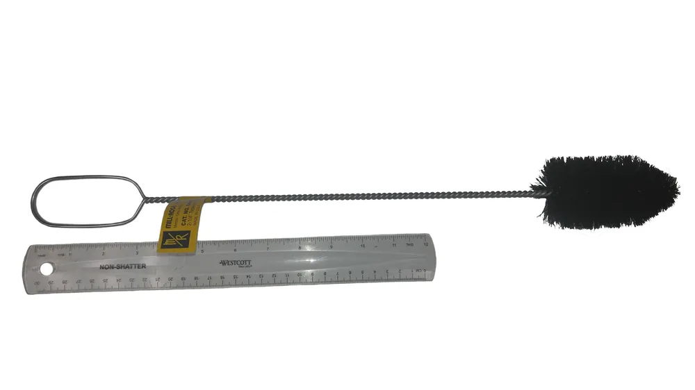 MILL-ROSE 84009 Tapered Slant Fin Boiler Brush 2-1/4 inches