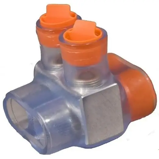 Morris 97312 #4-2 Clear Insulated Connector
