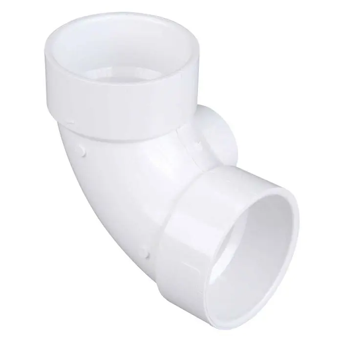 NIBCO 4807-9R 90-Degree Elbow with Side Inlet H x H x H - PVC DWV