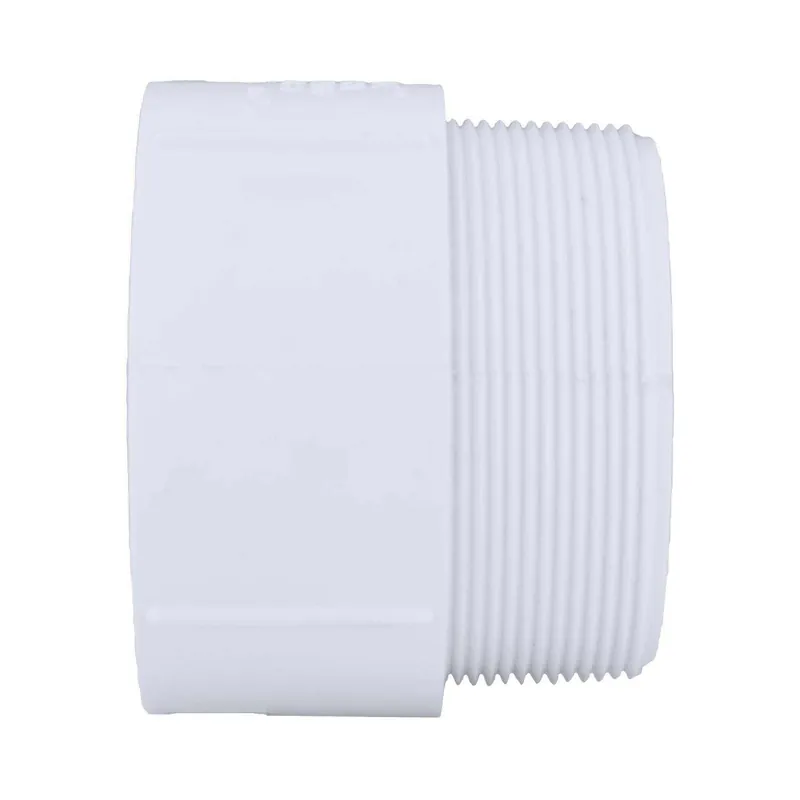 CHARLOTTE PIPE PVC 02109 2000 Schedule 40 4 in. MPT X 4 in. D Slip PVC Adapter