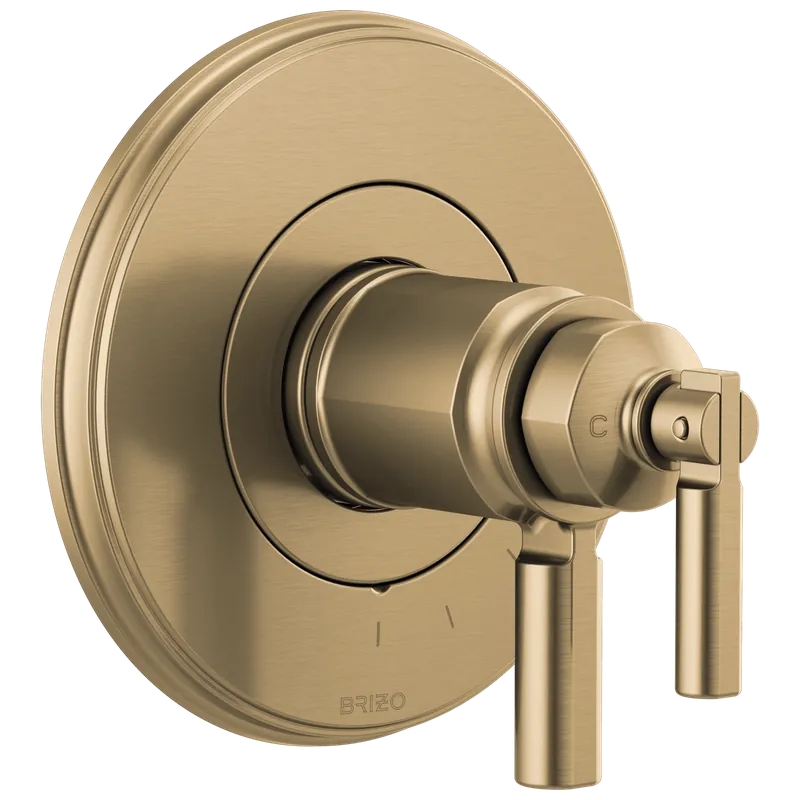 Brizo T60076-GL Invari Tempassure Thermostatic Valve Only Trim