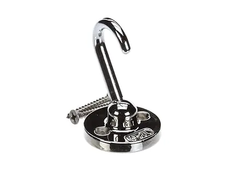 T&S Brass B-0104 Wall Hook: 3/4-14 UN Male Outlet, 3/8 inches NPT Female Inlet