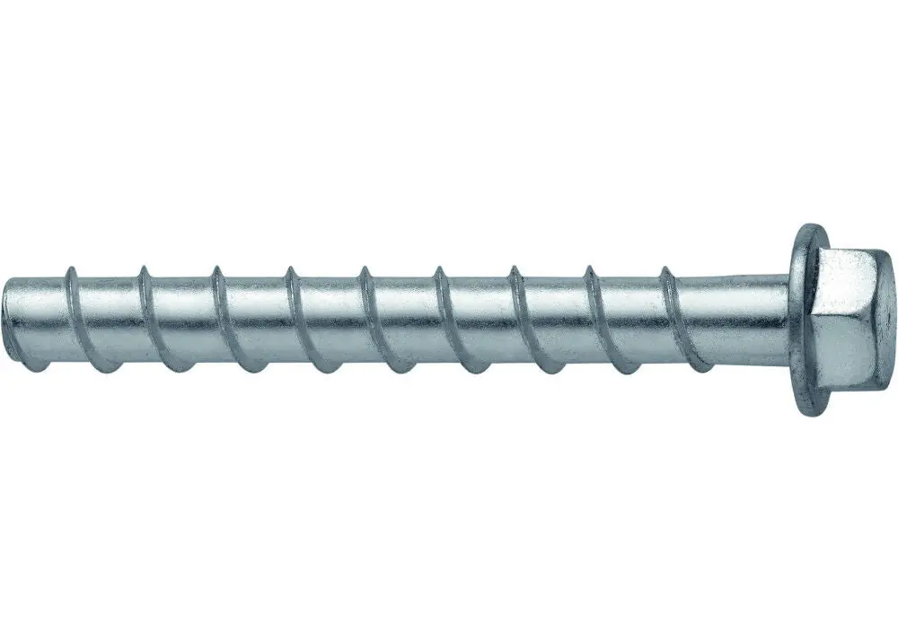 HILTI 418040 Ultimate Performance Screw Anchor 1/4 in Dia 2-1/2 in OAL