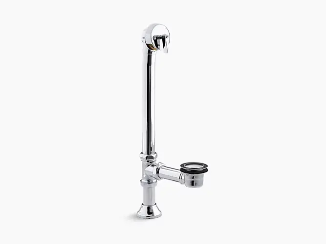 Kohler K-7178-CP Iron Works Decorative 1-1/2 inches adjustable pop-up bath drain
