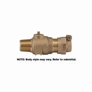Ford Meter Box FB1100-7-NL Ballcorp 2 in MNPT x CTS Pack Joint