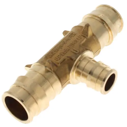 Uponor Wirsbo LF4707550 ProPEX Reducing Tee 3/4 x 3/4 x 1/2