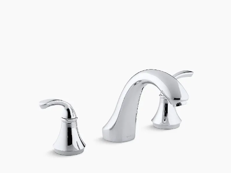 Kohler K-T10278-4-BN 2-Handle Tub or Deck-Mount Faucet Trim