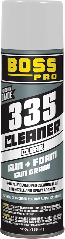 BOSS PRODUCTS 142905 Gun Foam Cleaner 12 Ounce