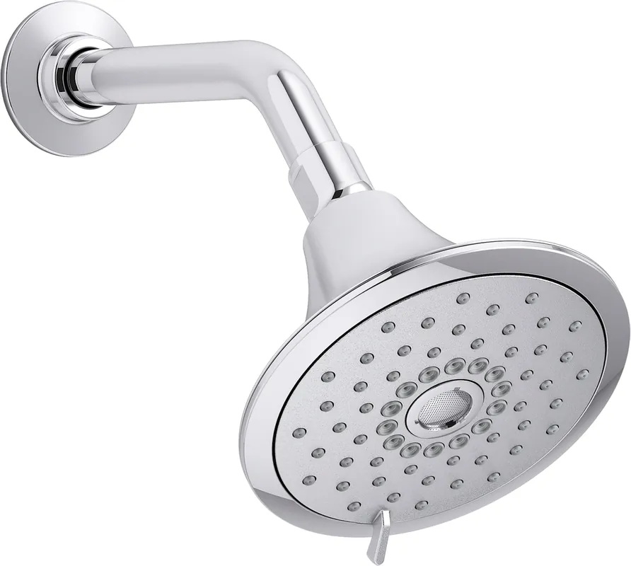 Kohler K-22169-G-CP Forté Three-Function Showerhead 2.5 gpm