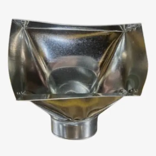GRAY METAL SOUTH 113RF 90 Degree Angle Boot with Flange