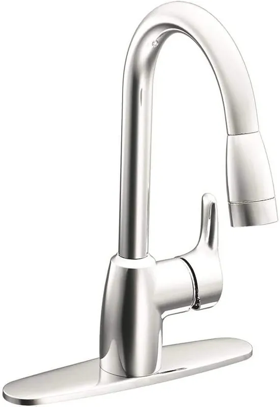 CLEVELAND CA42519 Baystone Single-Handle Kitchen Faucet with Pull-down Spray