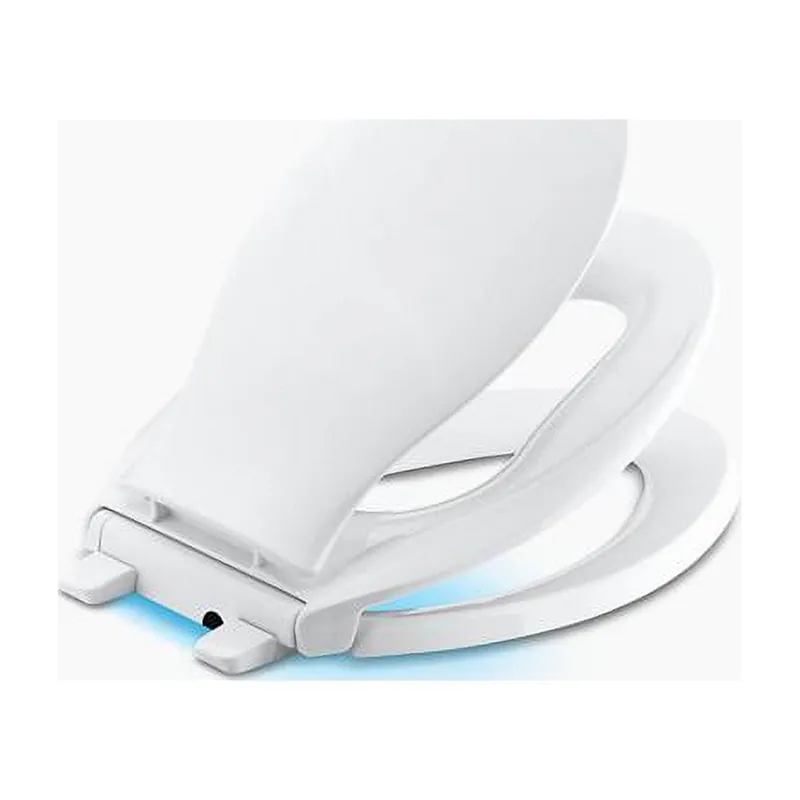 Kohler K-2599-0 Transitions Nightlight Quiet-Close Elongated Toilet Seat