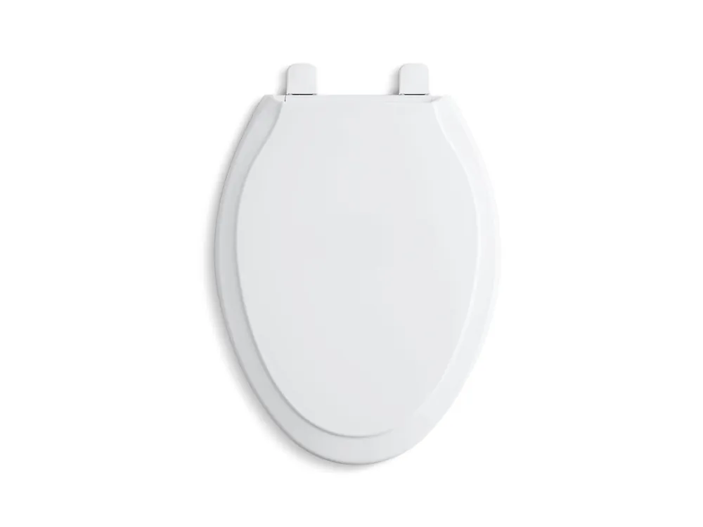 Kohler K-4734-0 Rutledge Quiet-Close Elongated Toilet Seat