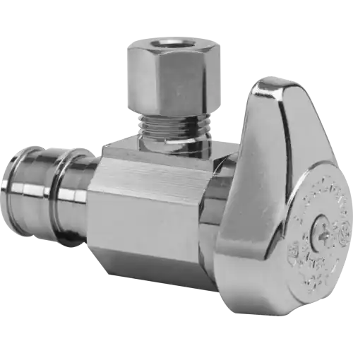 Brasscraft G2CR19X MBD 1/2 in. Nom Compression Inlet x 3/8 in. OD Compression Outlet
