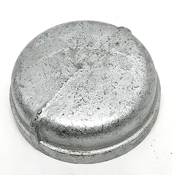 Matco-Norca ZMGCA11 Galvanized Malleable Cap 4 inches