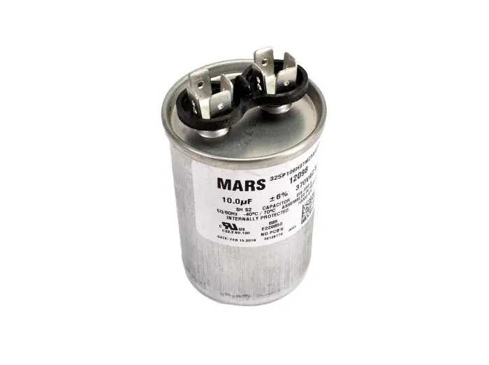 MARS 12098 Miscellaneous 10 uF 370 V Round Replacement MPN