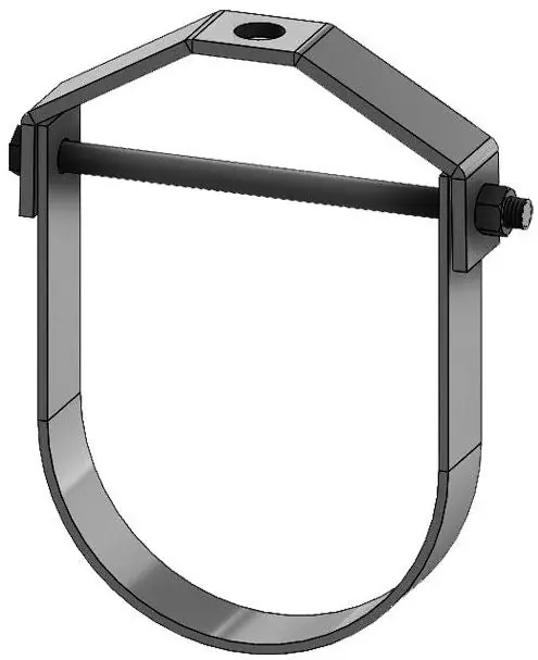 Empire Industries 11G0200 Adjustable Standard Clevis Hanger 730 lb Load 2 in Pipe Replacement MPN