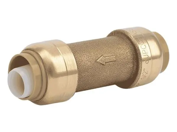 CASH-ACME U2008-0000LF Check Valve 1/2 inchesX1/2 inches