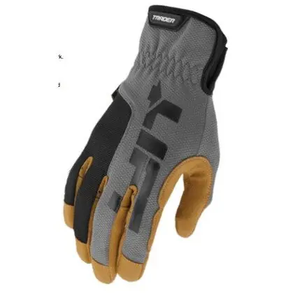 Lift Safety GTR-17YBRM Trader Gloves - Gray