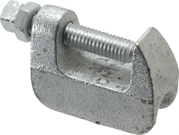 EMPIRE INDUSTRIES 61G0050 Wide Top Beam Clamp Electro-Galvanized 1/2 inches