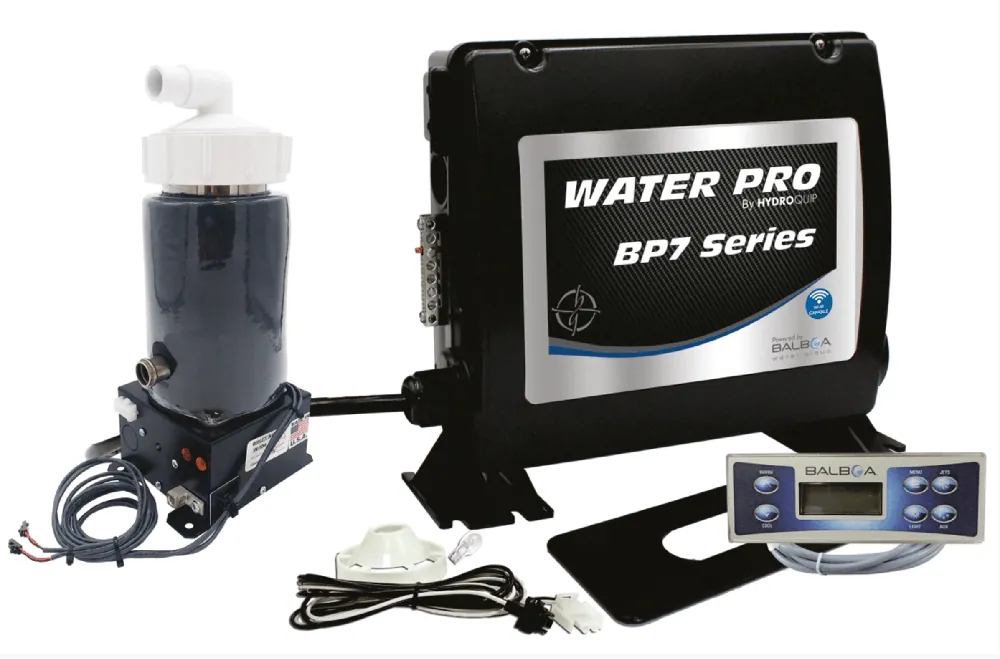 HYDROQUIP 50-BP7-500-40-C Water Pro BP7 Retro-Fit Spa Control 4.0kW Low-Flow Heater TP500 Panel REPLACEMENT 50-BP7-STM-40-K