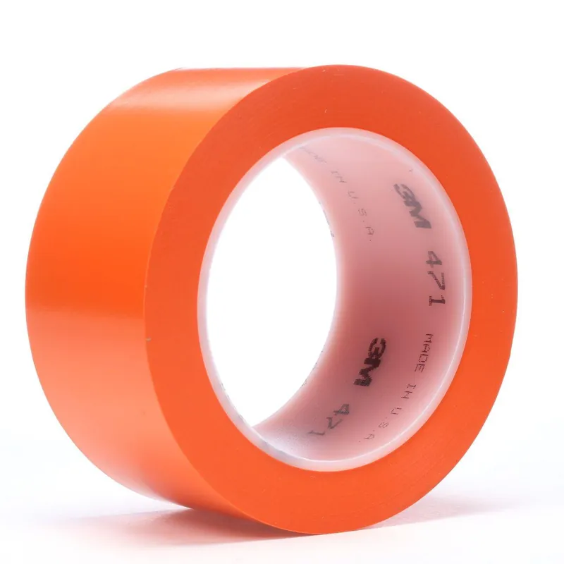 3M 7000028854 Vinyl Tape 471 Orange 2 inches x 36 yards