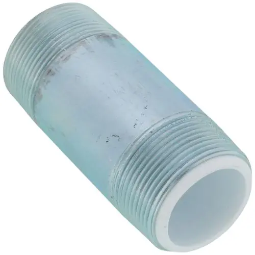 Matco-Norca DNTT074 1-1/2 inches x 4 inches Galvanized Steel Dielectric Nipple w/ Pex Insulator